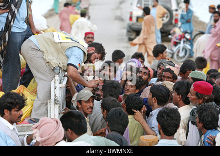 Flutkatastrophe, Shadhat Kot, Pakistan Stockfoto