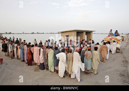 Flutkatastrophe, Shadhat Kot, Pakistan Stockfoto