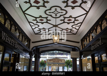 Westminster Arcade Harrogate Stockfoto