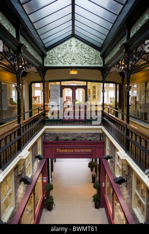 Die Westminster-Arcade-Harrogate Stockfoto