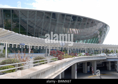 Neuen Terminalgebäude am Flughafen Nizza Cote d ' Azur. Der Provence. Frankreich Stockfoto