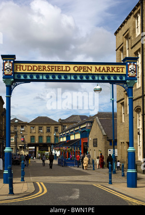 Huddersfield Freiverkehr West Yorkshire England Stockfoto