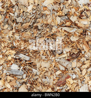 Bedeckt mit Holzwolle - nahtlose Textur Stockfoto