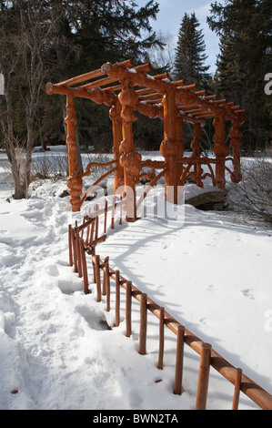 Central Municipal Park, Banff, Alberta, Kanada. Stockfoto