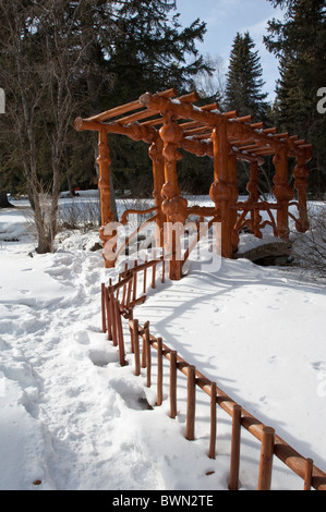 Central Municipal Park, Banff, Alberta, Kanada. Stockfoto