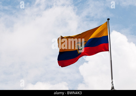 Präsidentenpalast, Plaza de Independencia, historisches Zentrum, historisches Zentrum, Quito, Ecuador. Stockfoto