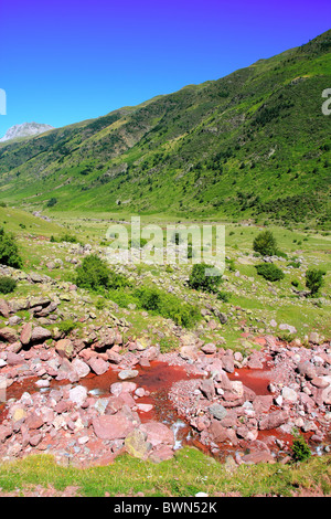 La Guarrinza Aiguestortes Pyrenäen Landschaft Tal Huesca Aragon Spanien Stockfoto