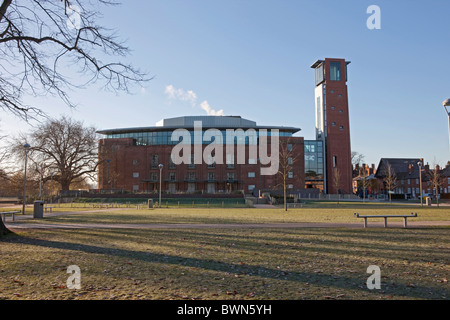 Vor kurzem renovierte RSC Theater Stratford-upon-Avon, Vereinigtes Königreich Stockfoto