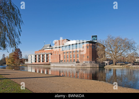 Vor kurzem renovierte RSC Theater Stratford-upon-Avon, Vereinigtes Königreich Stockfoto