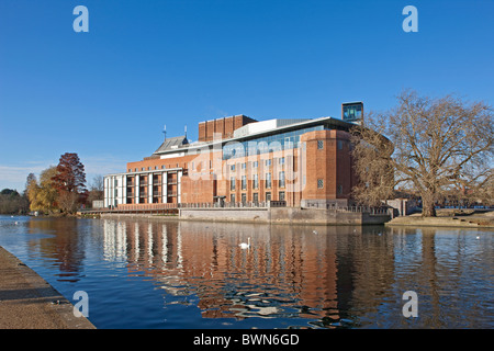 Vor kurzem renovierte RSC Theater Stratford-upon-Avon, Vereinigtes Königreich Stockfoto