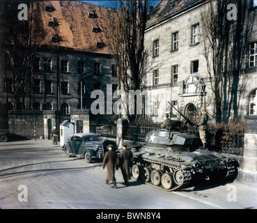 1946 International Military Tribunal in Nürnberg 1. Oktober Court House International Kriegsverbrechen Versuch uns Tank Ge Stockfoto