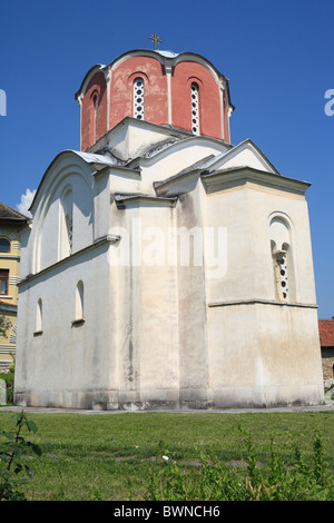 Serbien Studenica Kloster Raska-König-Kirche Europa blauer Himmel Kirche byzantinischen Himmelfahrt Mariä archite Stockfoto