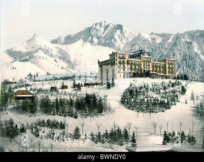 Schweiz Europa Rochers de Naye See Genf Bereich Gipfel Berg Bahn Tourismus Alpen Berge Bahngelände Stockfoto