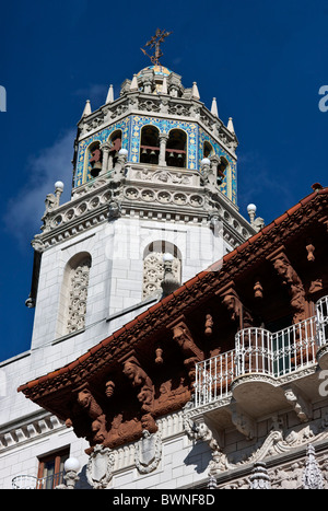 Hearst Castle, San Simeon, Kalifornien Stockfoto