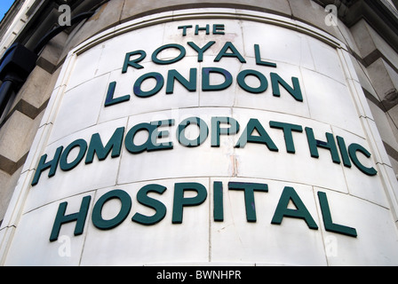 Königlichen London Homeopathic Krankenhaus Kräutermedizin Stockfoto