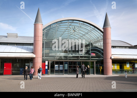 Bahnhof Marne la Vallée, Disneyland Paris Frankreich Stockfoto