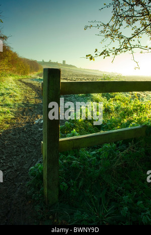 Website der Olympischen Spiele 2012 Mountainbike. Stockfoto