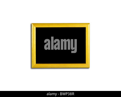 Gelben Holzrahmen Stockfoto