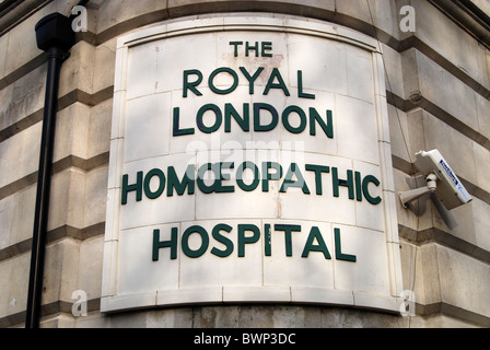 Königlichen London Homeopathic Krankenhaus Kräutermedizin Stockfoto