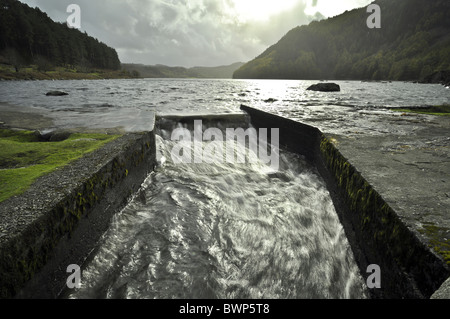 Llyn Geirionydd Seenplatte Aberconwy North Wales UK Stockfoto