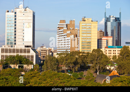 Skyline, Nairobi, Kenia Stockfoto