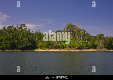 LAKE BAYANO, PANAMA - künstlichen Stausee Lake Bayano, indigene Gebiet Comarca Kuna de Madungandi. Stockfoto