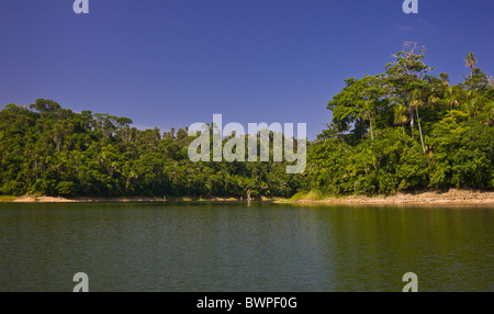 LAKE BAYANO, PANAMA - künstlichen Stausee Lake Bayano, indigene Gebiet Comarca Kuna de Madungandi. Stockfoto