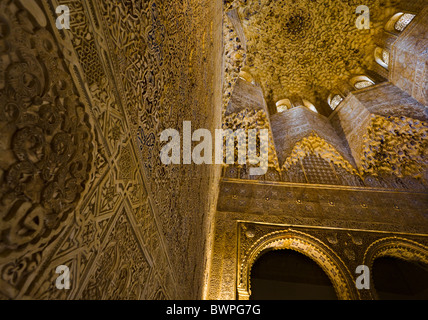 Sala de Los Abencerrajes in Alhambra (Granada, Spanien) Stockfoto