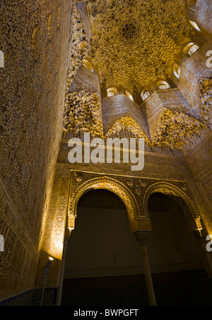 Sala de Los Abencerrajes in Alhambra (Granada, Spanien) Stockfoto