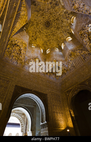 Sala de Los Abencerrajes in Alhambra (Granada, Spanien) Stockfoto