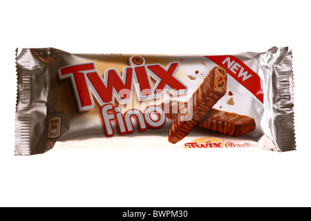 Twix Fino Keks Schoko Riegel Stockfoto