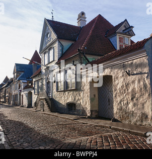 Botschaft in alten Haus an der Muurivahe Street in Tallinn in Estland im HDR für Detail genommen Stockfoto