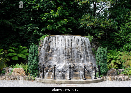 Brunnen in Iveagh Gardens, Dublin, Irland Stockfoto