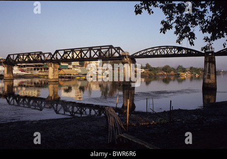 Thailand Asien Brücke über den River Kwai berühmten Film Film Wahrzeichen Kriegsgeschichte Stockfoto