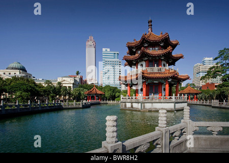 Taiwan Taipei Stadt 228 Memorial Park Asien Peace Park 228 Vorfall traditionelle Tradition chinesischer Architektur Stockfoto