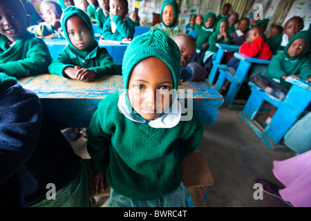 Kinder aus Mathare Slums, Maji Mazuri Zentrum und Schule, Nairobi, Kenia Stockfoto