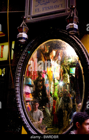 El Fishawy Café im Khan El Khalili Markt, Cairo. Stockfoto