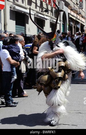 Folklore-Festival Calvalcata Sarda in Sassari, Sardinien, Italien Stockfoto