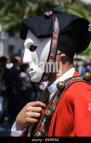 Folklore-Festival Calvalcata Sarda in Sassari, Sardinien, Italien Stockfoto