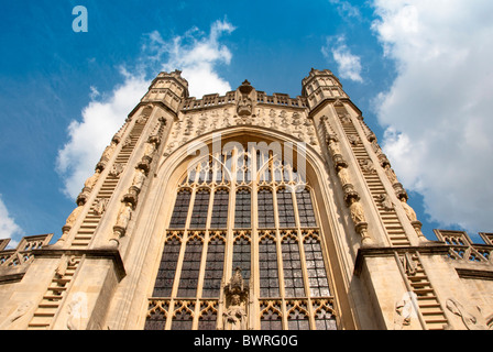 Die Abtei von Bath in Somerset England Großbritannien Stockfoto