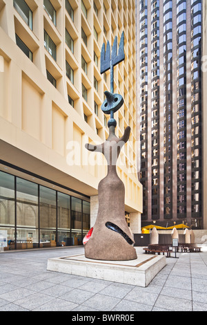 Joan Miró Chicago, Illinois Stockfoto