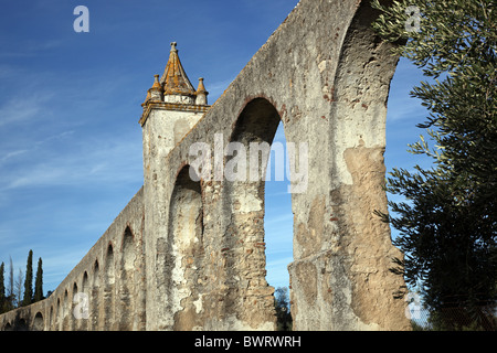 Alten Aquädukt in Evora Alto Alentejo Portugal Europa Stockfoto