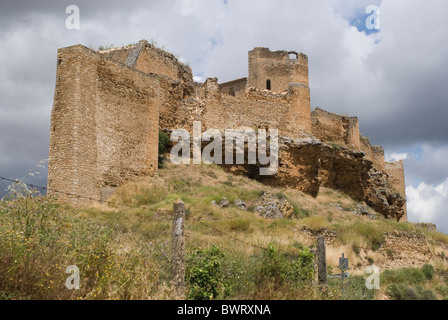 Zorita de Los Canes Burg. Alcarria Bereich. Provinz Guadalajara. Kastilien-La Mancha. Spanien Stockfoto