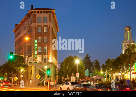 Culver-Hotel im Zentrum von Culver City, Culver Blvd, Los Angeles, Kalifornien, USA Stockfoto