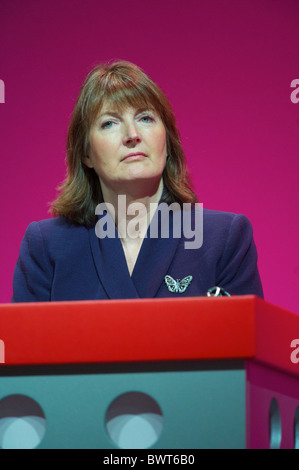 Ehemalige interim Labour-Chef Harriet Harman hört reden bei den Labour-Parteitag in Manchester am 28. September Stockfoto