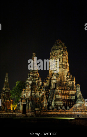 Wat Chaiwatthanaram - Ayutthaya Stockfoto