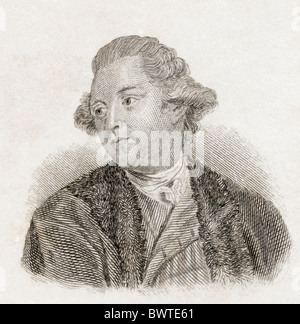 James Macpherson, 1736 bis 1796. Schottischer Schriftsteller, Dichter, literarischer Sammler und Politiker. Stockfoto