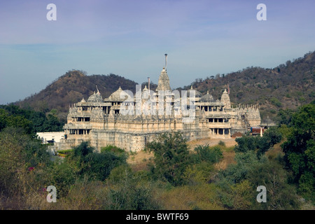 Indischen Bundesstaat Rajasthan Ranakpur Tempel Asia Travel Januar 2008 Jainismus Jain Religion Architektur historischer Stockfoto