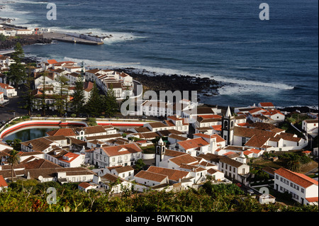 Santa Cruz Insel Graciosa Stockfoto