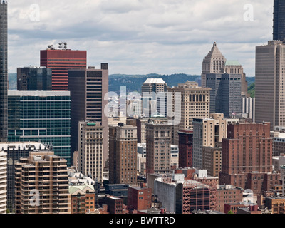 Zentralen Stadtteil von Pittsburgh in Pennsylvania. Stockfoto